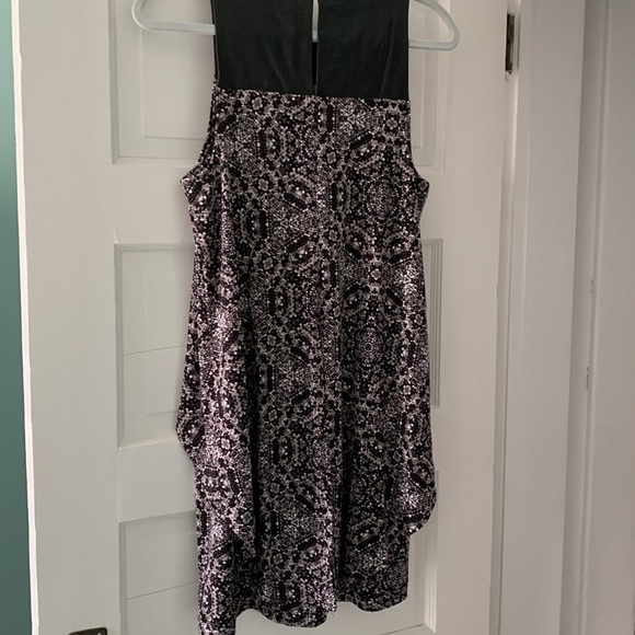 BCBGeneration faux leather sleeveless top or could even be used as a minidress! - Picture 4 of 5